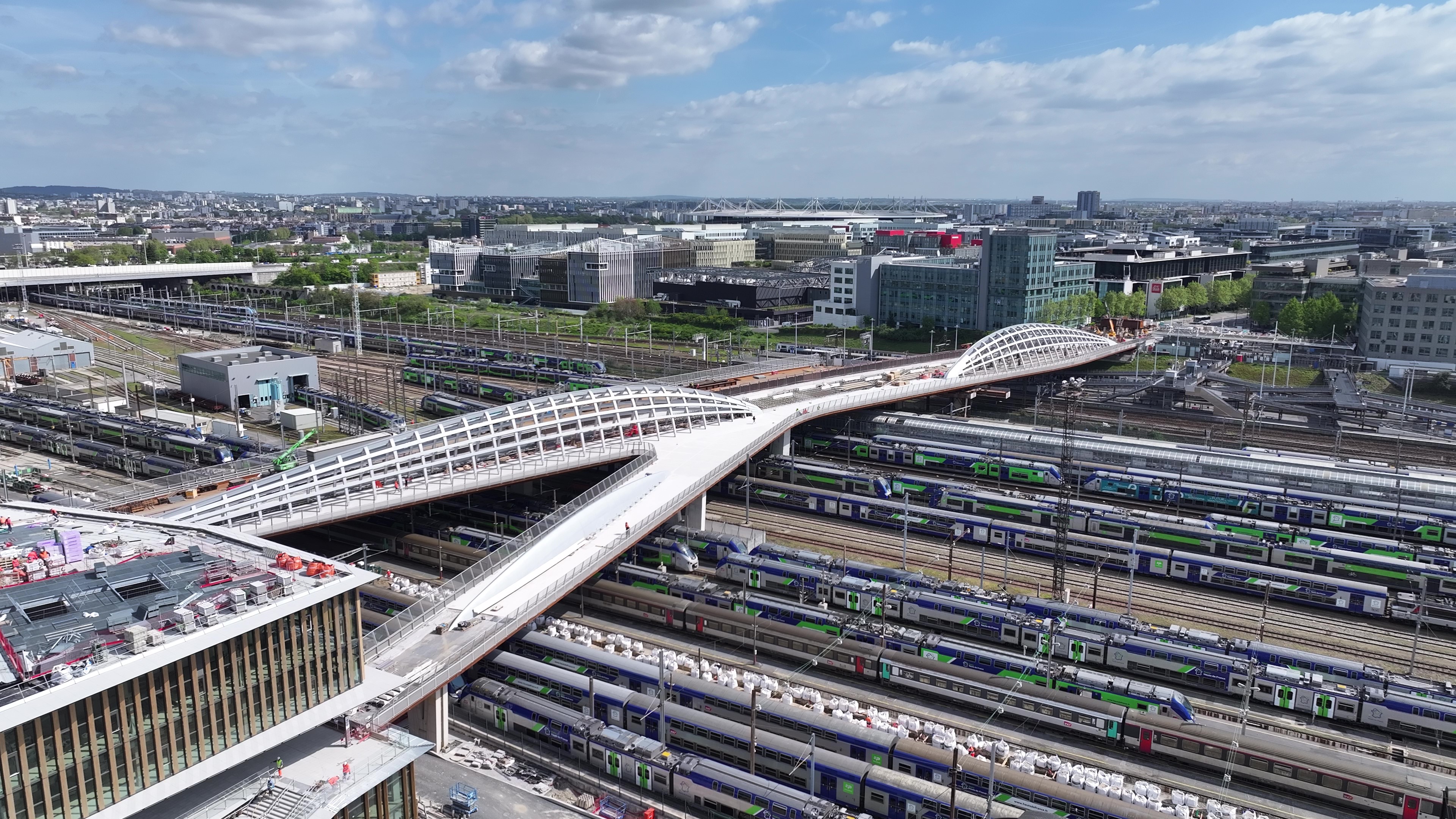 Saint-Denis : Franchissement Urbain Pleyel, un levier pour l’aménagement du nouveau Pleyel